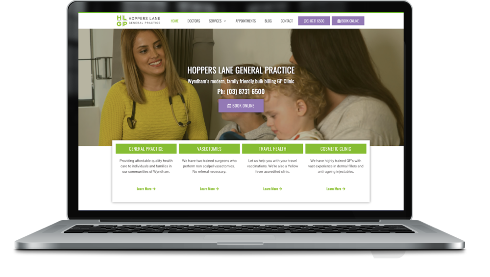 Australian medical clinic website