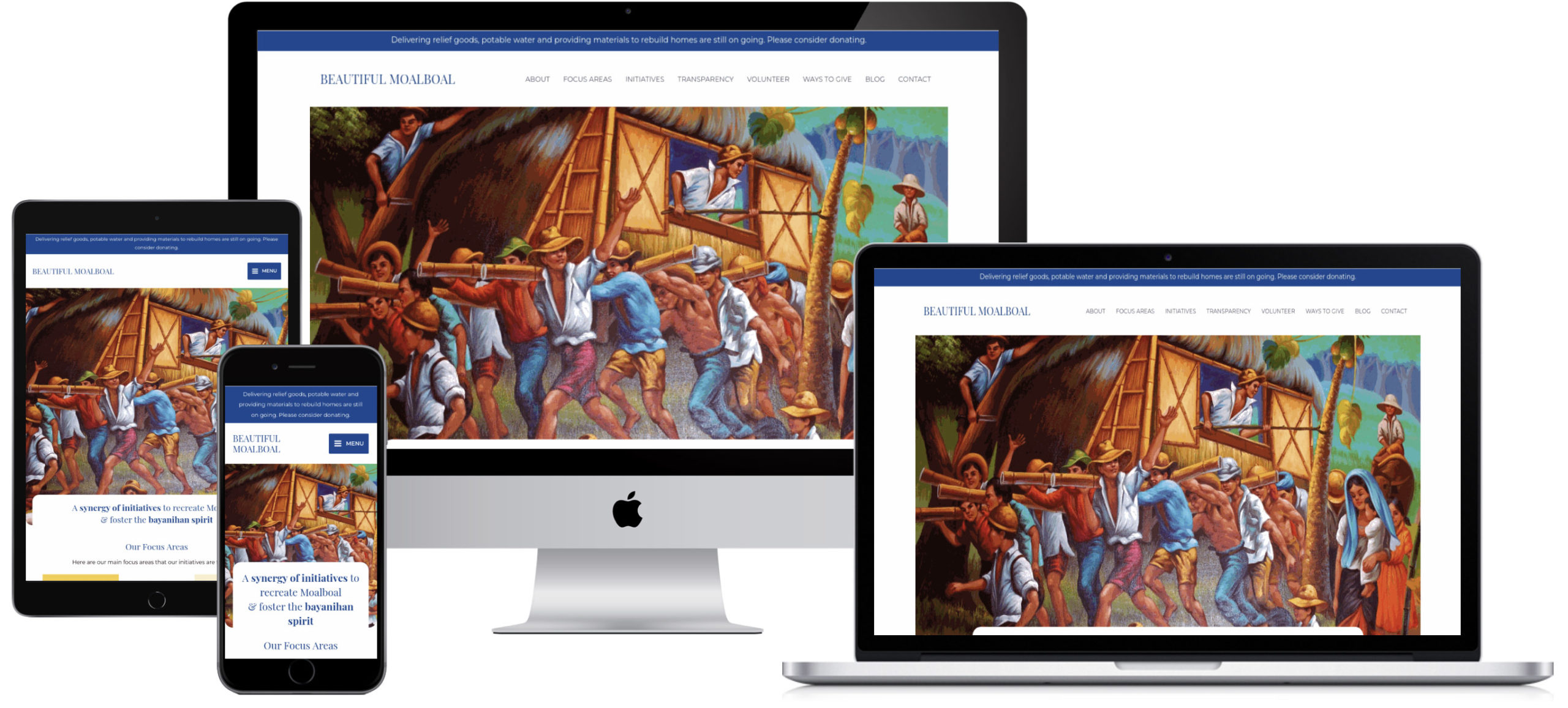 Beautiful Moalboal(PH)
Website Development for a Non-Profit
www.beautifulmoalboal.org